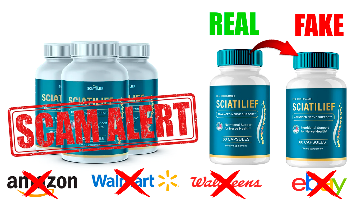 Sciatilief scam alert — buy only from official website